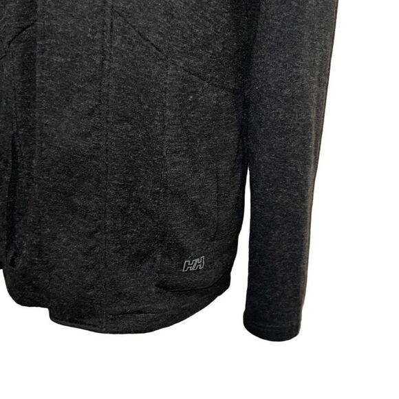 Helly Hansen HH Training Charcoal Acrylic Wool Blend Zip Up Jacket sz L Large - Picture 3 of 8